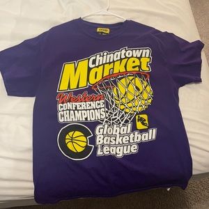 Purple China town shirt